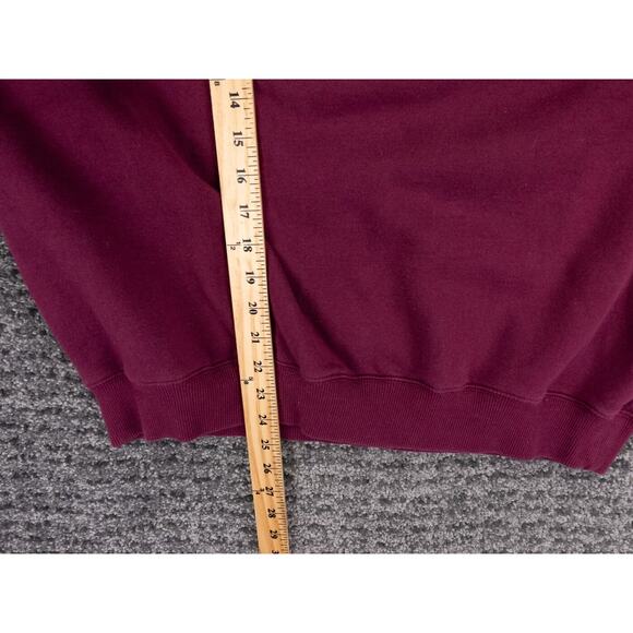 Vintage Virginia Tech Hokies Sweatshirt Mens XL Maroon Red Embroidered Logo NCAA - Picture 7 of 9